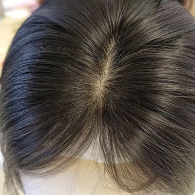 인모 헤어피스 (가르마·볼륨 보강용)